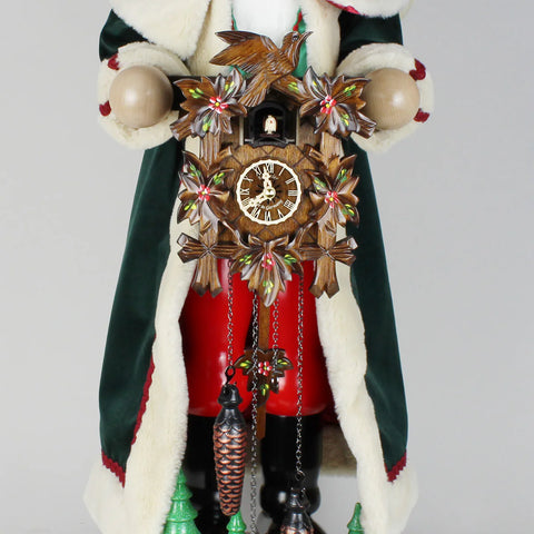Steinbach Giant Cuckoo Clock Santa Nutcracker, 39" (Limited)