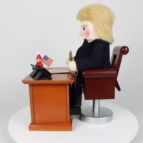 Steinbach The Resolute Desk of the President Nutcracker Figurine, 14"