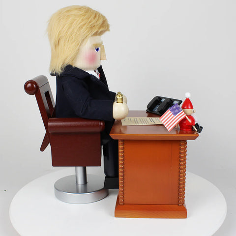 Steinbach The Resolute Desk of the President Nutcracker Figurine, 14"