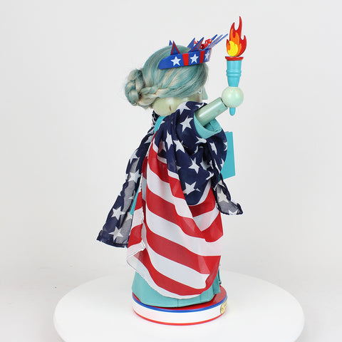 Steinbach Lady Liberty - We the People Nutcracker Figurine, 16"