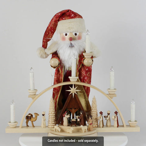 Santa Comes Around – Part 5 A Visit to the Ore Mountains at Mueller Figurine, 18"