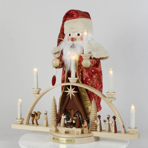 Santa Comes Around – Part 5 A Visit to the Ore Mountains at Mueller Figurine, 18"