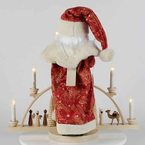 Santa Comes Around – Part 5 A Visit to the Ore Mountains at Mueller Figurine, 18"
