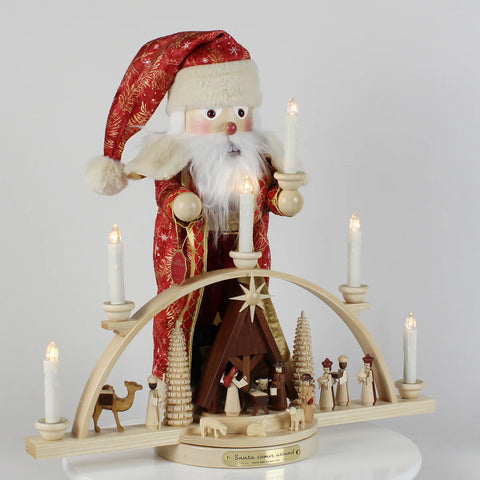 Santa Comes Around – Part 5 A Visit to the Ore Mountains at Mueller Figurine, 18"