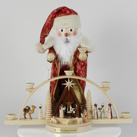 Santa Comes Around – Part 5 A Visit to the Ore Mountains at Mueller Figurine, 18"
