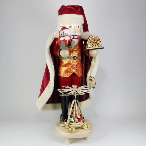 Steinbach Richard Glässer Giant Santa Comes Around Part 1, 39"