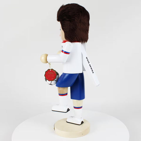 Steinbach US Soccer Player Nutcracker Figurine, 18"
