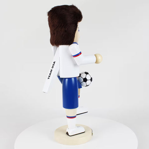 Steinbach US Soccer Player Nutcracker Figurine, 18"