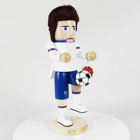 Steinbach US Soccer Player Nutcracker Figurine, 18"