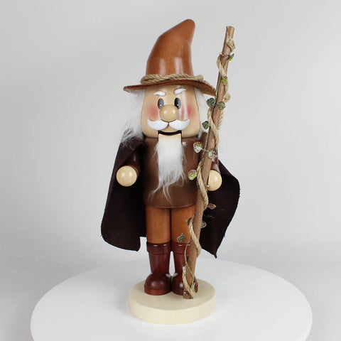 Steinbach Friendly Natural Wizard Nutcracker Figurine, 18"