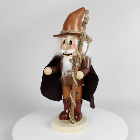 Steinbach Friendly Natural Wizard Nutcracker Figurine, 18"