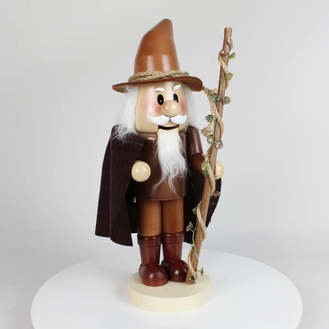 Steinbach Friendly Natural Wizard Nutcracker Figurine, 18"