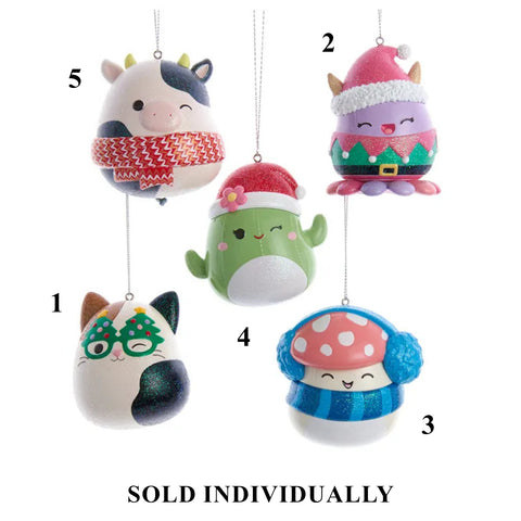 Squishmallows® Friends Ornaments, 3.5" (5 styles - sold individually)