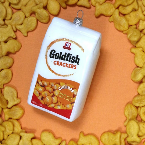 Goldfish Crackers Ornament