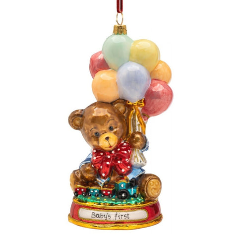 Joyful Beginnings Glass Ornament