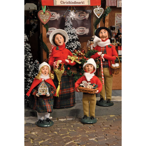 Sweets Family Boy Caroler Figurine, 10"