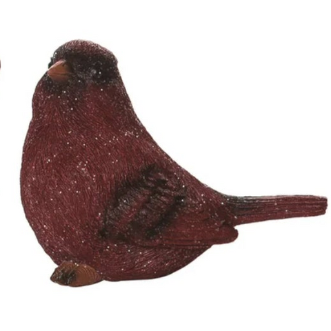 Resin Glittered Cardinal (3 styles - sold individually)