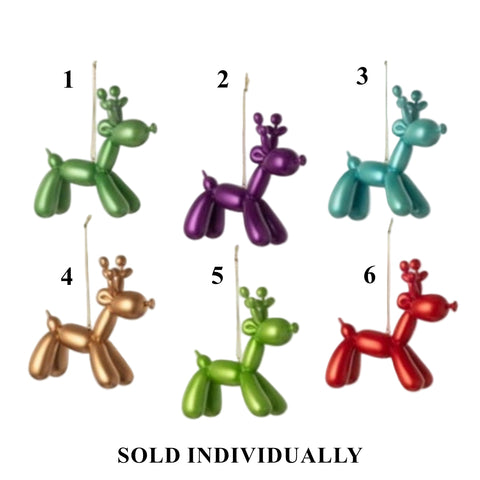 Luminescent Balloon Deer Ornament, 4" (6 styles - sold individually)
