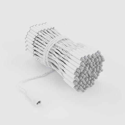Twinkly Pro Icicle, 250 RGBW LEDs, PLC, White Wire