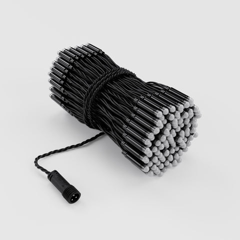 Twinkly Pro Strings, 1x250 AWW LEDs, PLC, Black Wire