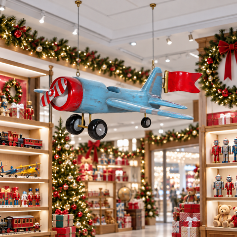 Toy Airplane (Blue)