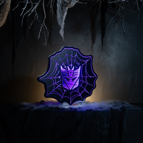 Hasbro Decepticon Web Infinity Light w/UL Plug, 18", Acrylic