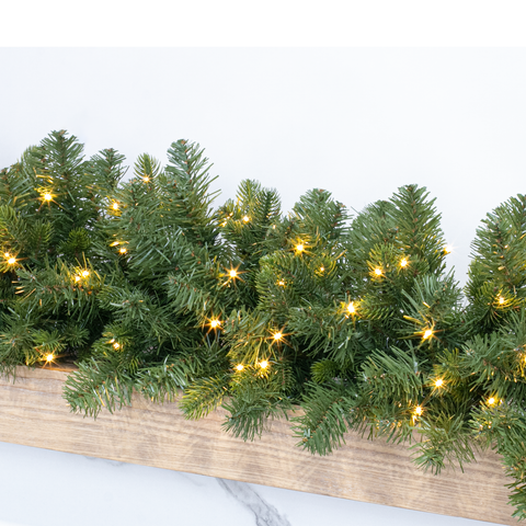Trendline Garland, LED Lit, 6' section, 14" Diameter