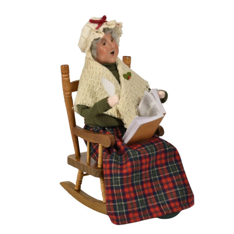 Workshop Mrs Claus Caroler Figurine, 13"