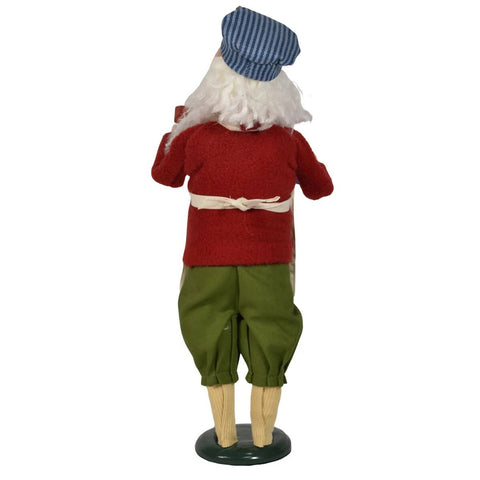 Workshop Santa Caroler Figurine, 13"