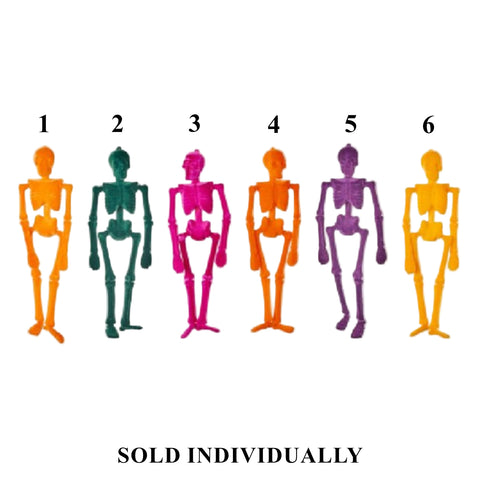 Flocked Skeleton, 16" (6 styles - sold individually)