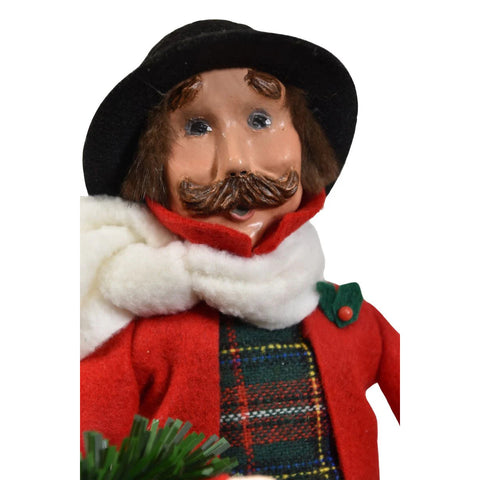 Sweets Family Man Caroler Figurine, 13"