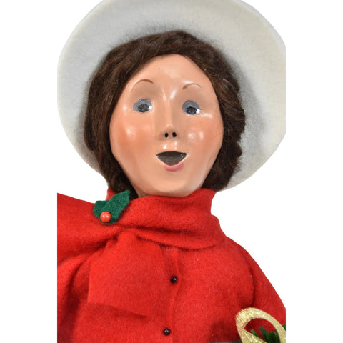 Sweets Family Woman Caroler Figurine, 13"