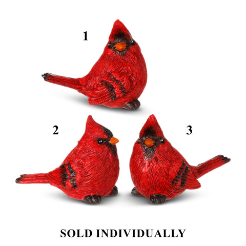 Cardinal Figurine, 3.25 (3 styles - sold individually)