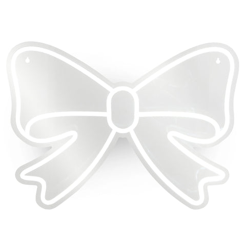 Bow LED Neon Sign, 16"