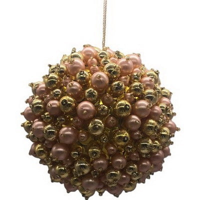 Gold Ball Ornament, 4.7" (120mm)