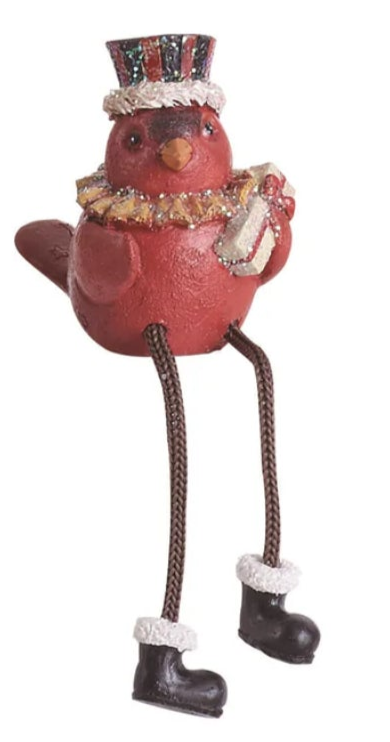 Resin Cardinal Shelf Sitter Figurine (4 styles - sold individually