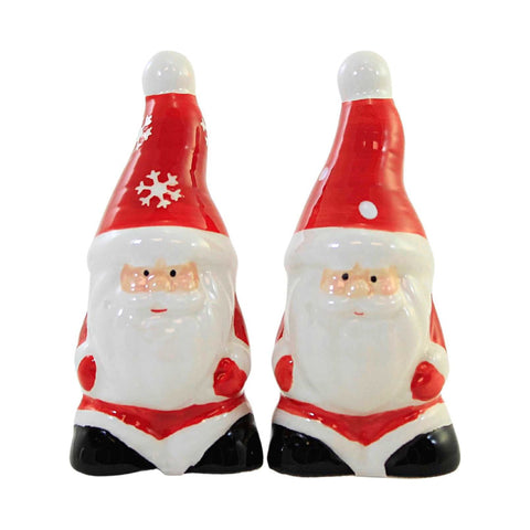 Dolomite Santa Salt & Pepper Shaker - Set of 2 (Available in 2 styles)