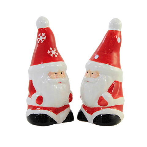 Dolomite Santa Salt & Pepper Shaker - Set of 2 (Available in 2 styles)