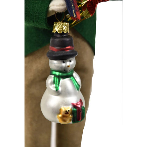 Ornament Family Boy Caroler Figurine, 10"