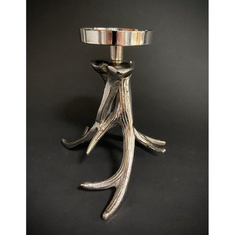 Tangled Antler Candle Holder, 8"