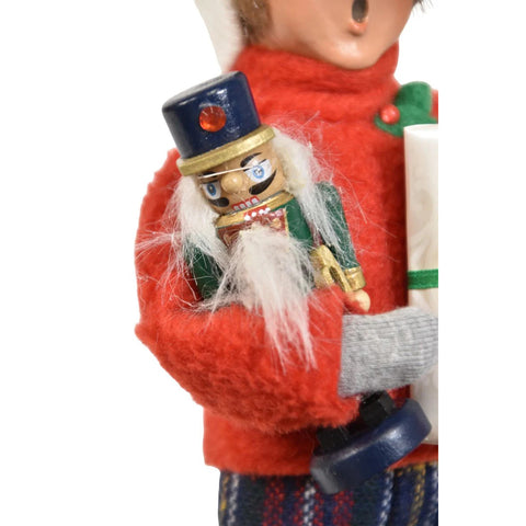 Nutcracker Family Boy Caroler Figurine, 10"