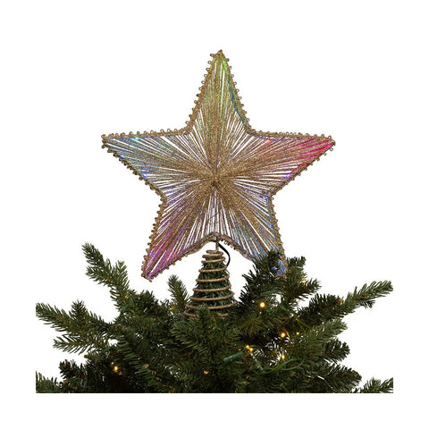 27L Multicolor SMD LED Star Treetop, 11.5"