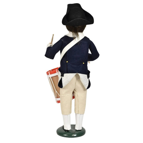 Revolutionary Drummer 1776 Caroler Figurine, 13"
