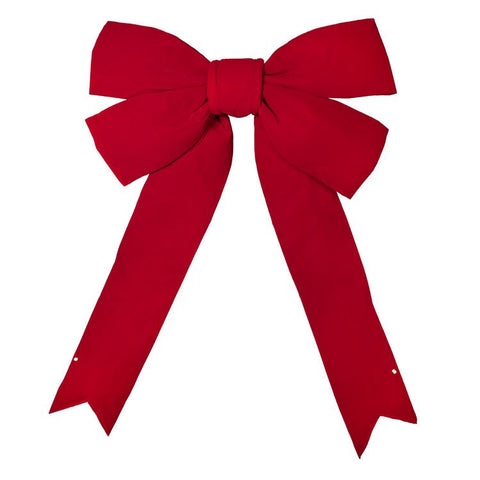 Indoor Structure Bow, Red Velvet, Solid