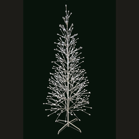 LED Birch Tree, 528 Lights, 6.5' (Pure White Twinkle)