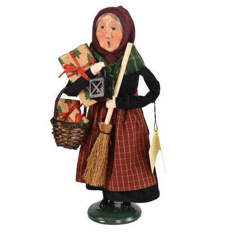 Befana Caroler Figurine, 13"