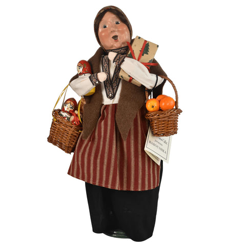 Baboushka Caroler Figurine, 13"