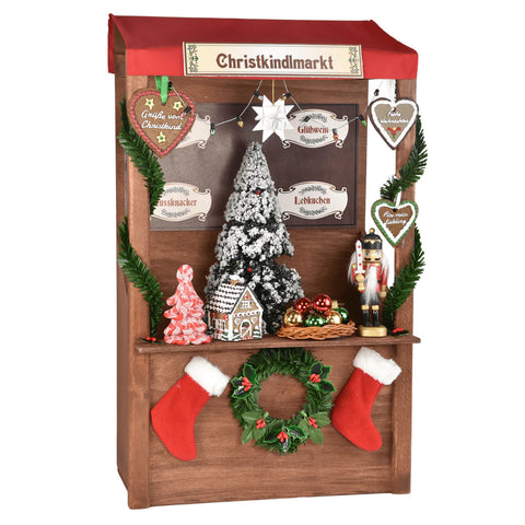Christmas Market Stall Display Accessory Figurine, 18.5"