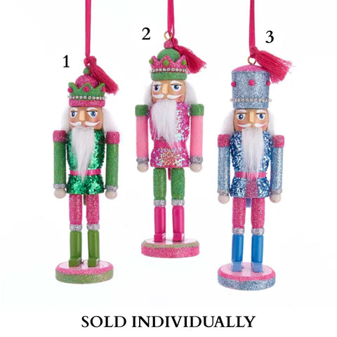 6" Preppy Nutcracker Ornaments (3 Styles – Sold individually)