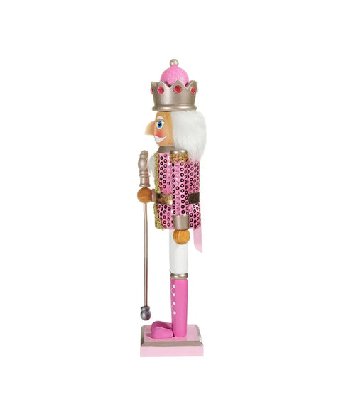 15" Pink Soldier Nutcracker